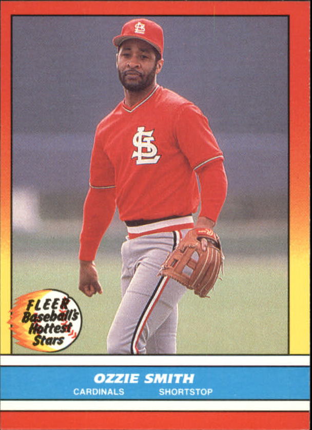 1988 Fleer Hottest Stars Baseball Cards        040      Ozzie Smith